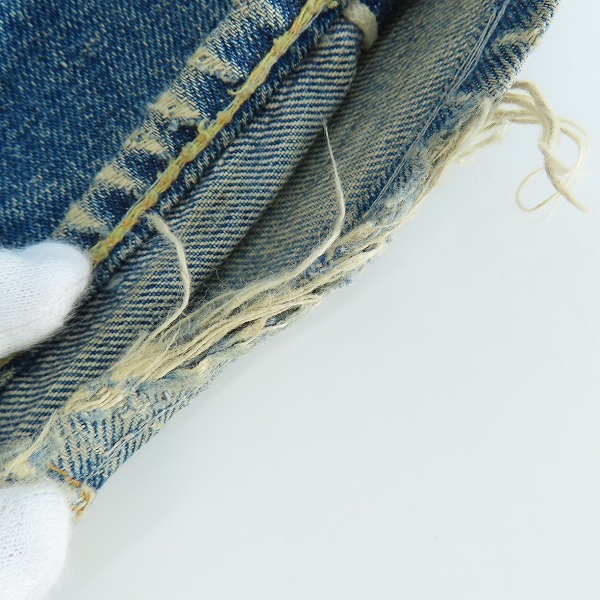 実際に弊社で買取させて頂いたLEVI'S/リーバイス ボタン裏刻印4 足長R ボタンフライ デニムパンツ/ジーンズの画像 8枚目