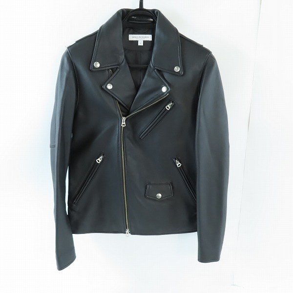 実際に弊社で買取させて頂いたURBAN RESERCH/アーバンリサーチ 羊革/シープ スキン ダブル ライダース ジャケット UR76-17H002/S