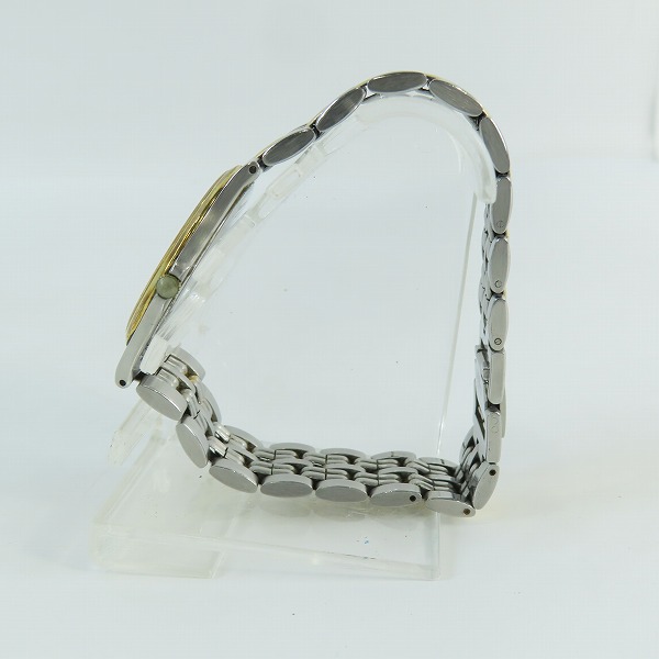 実際に弊社で買取させて頂いた【ギャラ付/動作未確認】LONGINES/ロンジン Flagship フラッグシップ デイト クォーツ 白文字盤 コンビ SS 腕時計 25614215の画像 1枚目