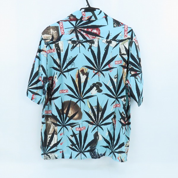 実際に弊社で買取させて頂いたWACKOMARIA/ワコマリア ハイタイムズ お化け柄 アロハシャツ アロハ柄 ハワイアンシャツ Lの画像 1枚目