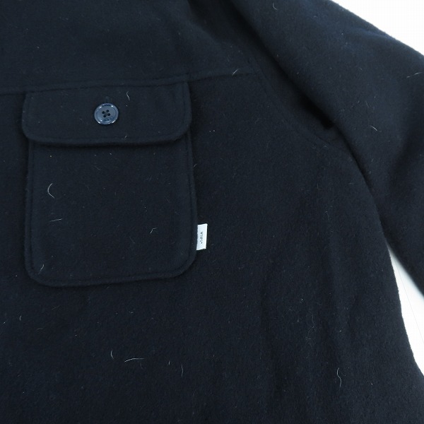 実際に弊社で買取させて頂いたWTAPS/ダブルタップス 20AW WCPO JACKET WONY.MOSSER 中綿ジャケット 202WVDT-JKM08/04の画像 4枚目