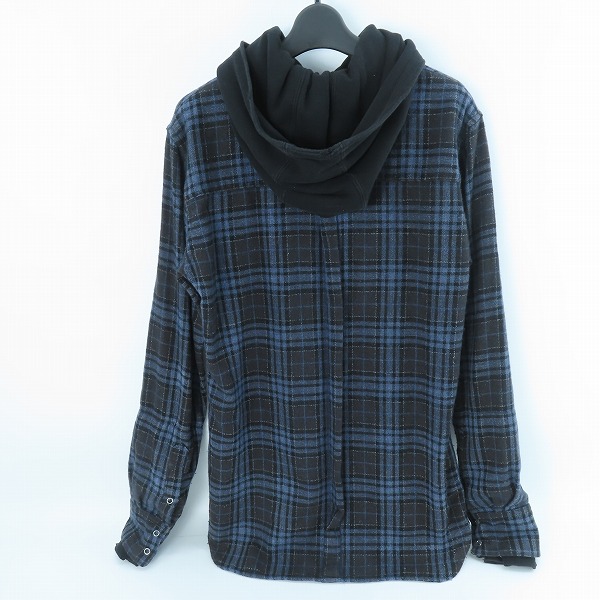 実際に弊社で買取させて頂いたCHARMCULT/チャームカルト チェック ネルシャツパーカー SH-0025/2の画像 1枚目