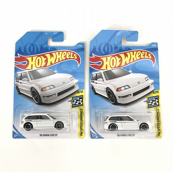 実際に弊社で買取させて頂いた【未開封】Hot Wheels/ホットウィール  '90 CIVIC EF/'90 CIVIC EF スーパートレジャーハント 2点セット