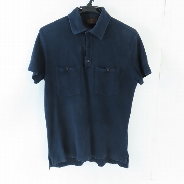 実際に弊社で買取させて頂いたETRO/エトロ 両胸ポケット 半袖ポロシャツ 52-13926-9330/S