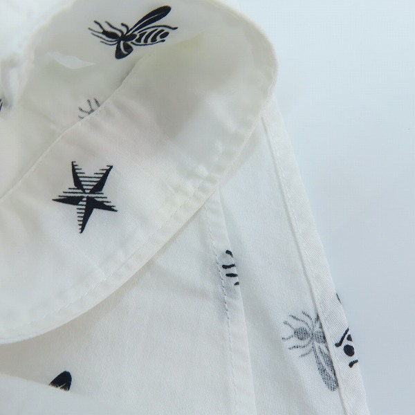 実際に弊社で買取させて頂いた【JPタグ】GUCCI/グッチ レギュラーカラー 総柄 シャツ 408602 Z374A/38の画像 8枚目