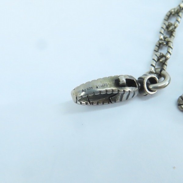 実際に弊社で買取させて頂いたGUCCI/グッチ インターロッキングGGロゴ 印唐草模様 アラベスク ネックレス/ペンダントの画像 7枚目