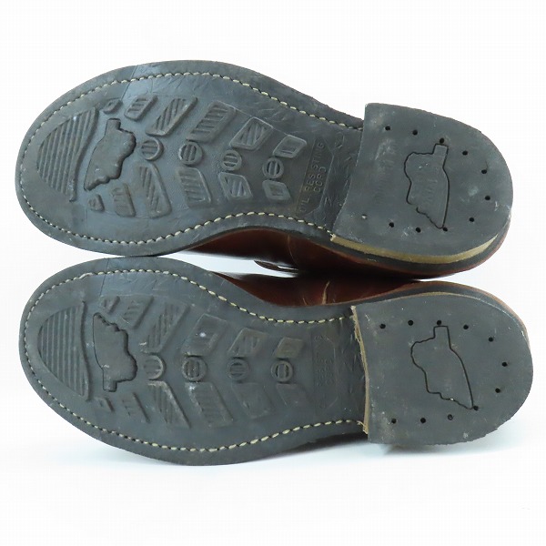 実際に弊社で買取させて頂いたRED WING/レッドウィング エンジニアブーツ カッパー ラフ＆タフ 2972/8Dの画像 2枚目
