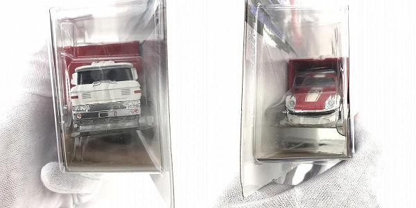 実際に弊社で買取させて頂いた【未開封】Hot Wheels/ホットウィール TEAM TRANSPORT SAKURA SPRINTER #11/VOLKSWAGEN TRANSPORTER T1 PICKUP 2点セットの画像 4枚目