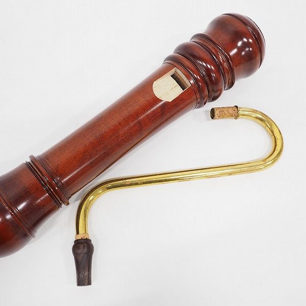 実際に弊社で買取させて頂いた★YAMAHA/ヤマハ YRB-61 バロック式 木製バスリコーダー 日本製 ハードケース付きの画像 2枚目