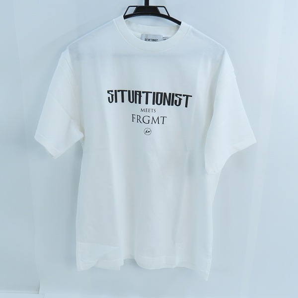 実際に弊社で買取させて頂いたFRAGMENT design×SITUATIONIST/フラグメントデザイン×シチュエーショニスト プリント半袖Tシャツ ホワイト/M