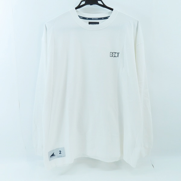 実際に弊社で買取させて頂いたDESCENDANT/ディセンダント  PORT ORGANIC COTTON LS ロゴ刺繍長袖Tシャツ 241ATDS-CSM17/2