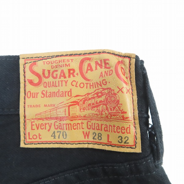 実際に弊社で買取させて頂いたSUGAR CANE/シュガーケーン デニムパンツ Lot 470/W28の画像 4枚目