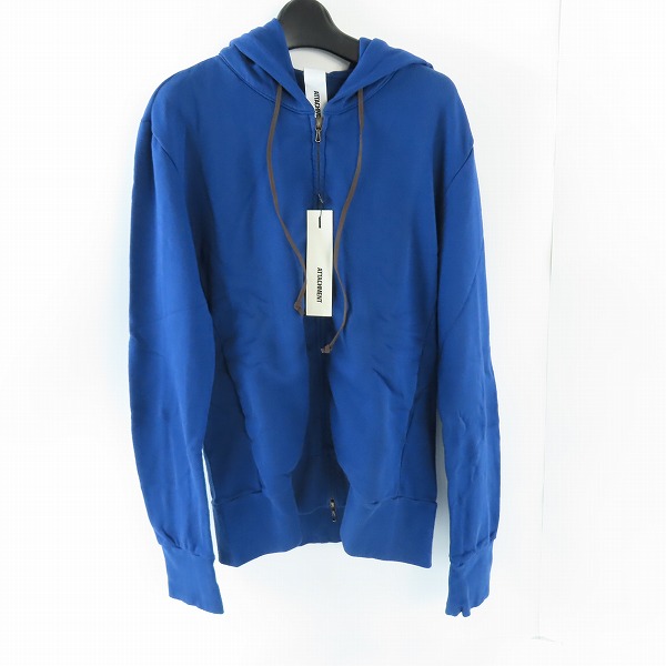 実際に弊社で買取させて頂いた【未使用】ATTACHMENT/アタッチメント ジップアップパーカー AB21-342/1
