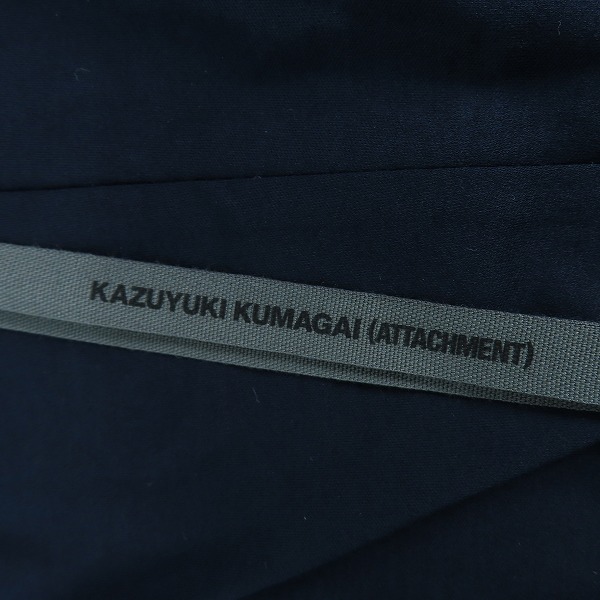 実際に弊社で買取させて頂いた【未使用】KAZUYUKI KUMAGAI ATTACHMENT/カズユキクマガイ ハイゲージスムース ロングカーディガン KJ72-032/1の画像 2枚目