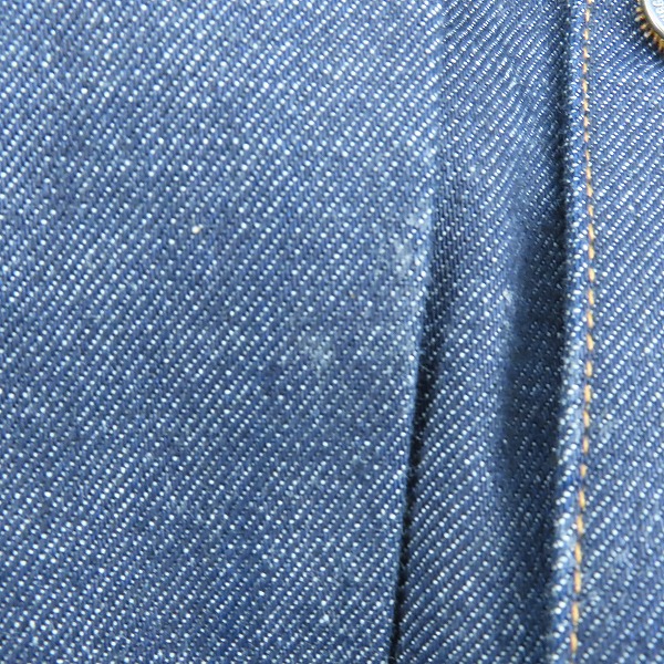 実際に弊社で買取させて頂いたA.P.C./アーペーセー RUE MADAME PARIS デニムジャケット インディゴ XXSの画像 4枚目