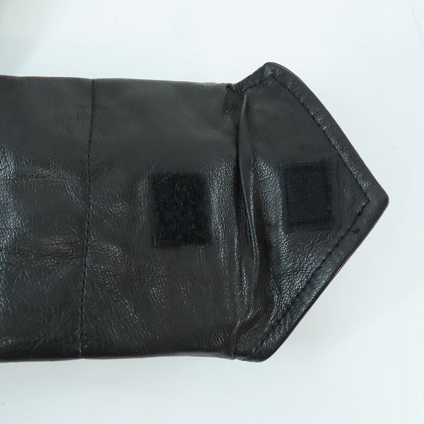 実際に弊社で買取させて頂いたDavit MEURSAULT/ダヴィットモルソー ラム レザー ミリタリージャケット 10-8C-4016/Mの画像 7枚目