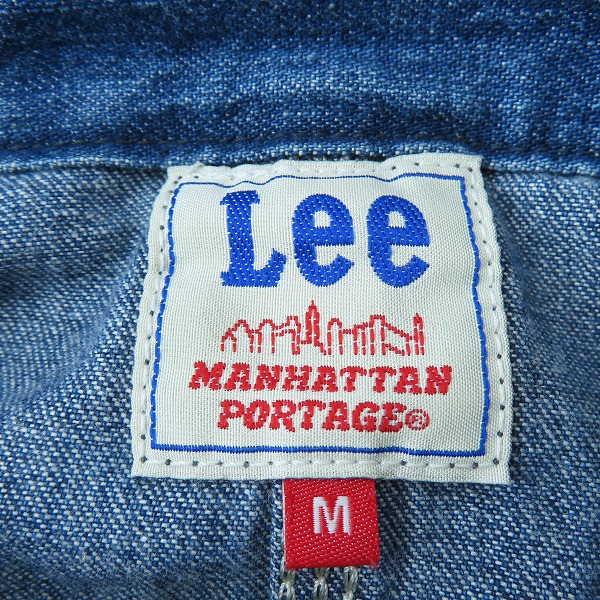 実際に弊社で買取させて頂いたLee×Manhattan Portage/リー×マンハッタンポーテージ カバーオール ジャケット/Mの画像 2枚目