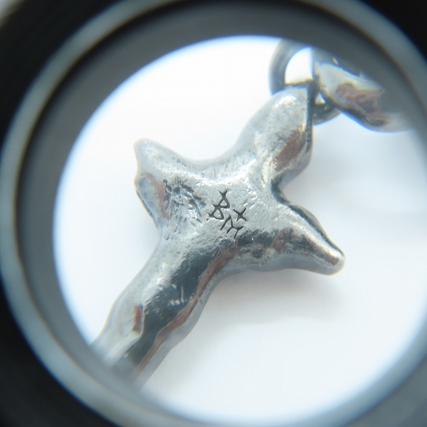 実際に弊社で買取させて頂いたBloody Mary/ブラッディマリー ステールラペンダント ブラック/クロストップ/ チェーンネックレスの画像 6枚目