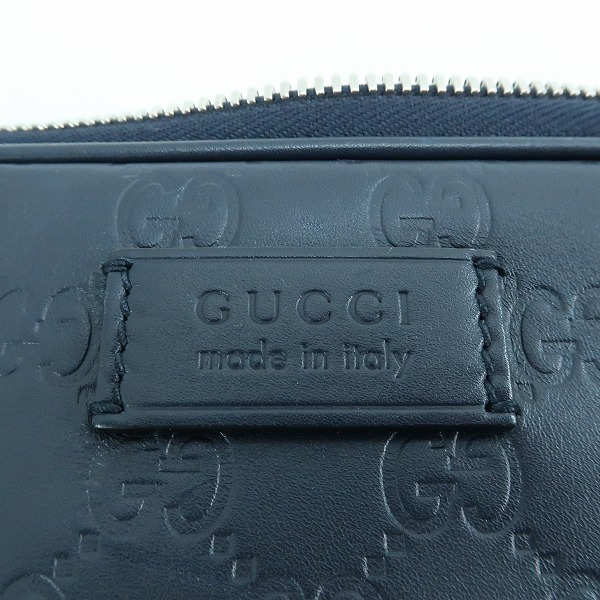 実際に弊社で買取させて頂いたGUCCI /グッチ GGエンボス ブリーフケース/PCケース/ラップトップケース 473884の画像 6枚目