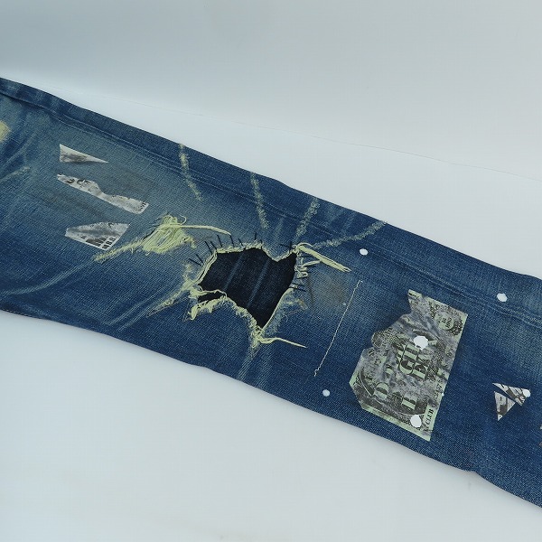 実際に弊社で買取させて頂いたLevi's/リーバイス VINTAGE CLOTHING 501XX 1966モデル SONIC CRUSH/ソニッククラッシュ 66501-0049/W34L36の画像 8枚目