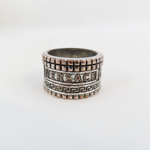 実際に弊社で買取させて頂いたVERSACE/ヴェルサーチ ロゴリング 20-21号の画像 1枚目