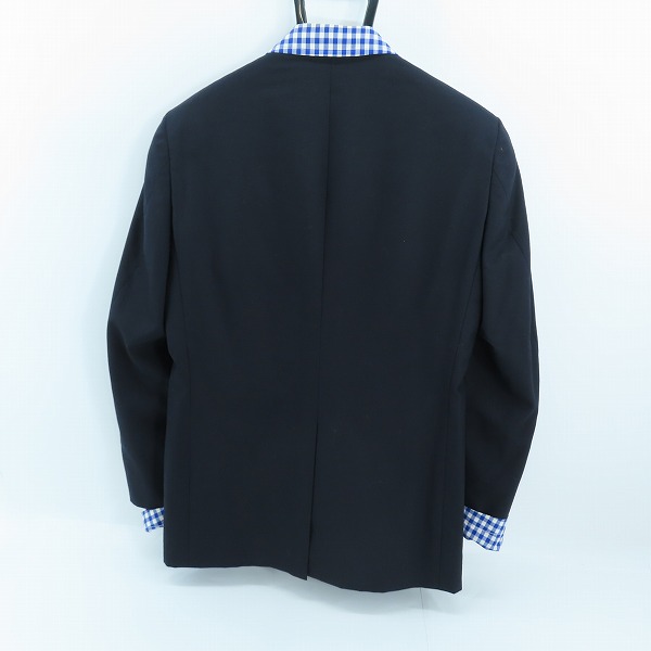 実際に弊社で買取させて頂いたJUNYA WATANABE MAN/ジュンヤワタナベマン×ブルックスブラザーズ テーラードジャケット AD2008 WC-J402/Mの画像 1枚目