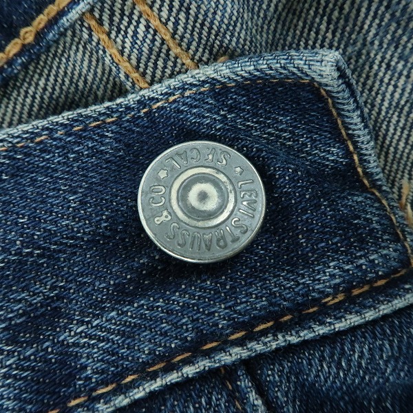 実際に弊社で買取させて頂いたLevi's/リーバイス 501XX 1933 復刻 33501 日本製 シンチバック デニム J11269-0403/W34の画像 6枚目