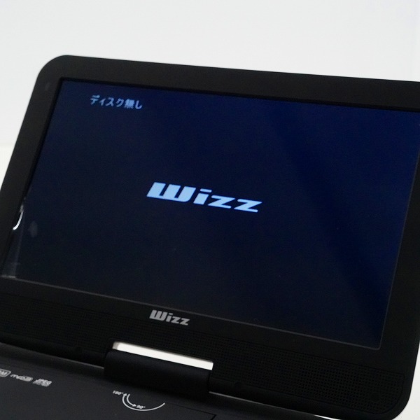 実際に弊社で買取させて頂いたダイニチ電子 Wizz DV-PW1040 10インチ ポータブルDVDプレイヤー 動作確認済みの画像 1枚目