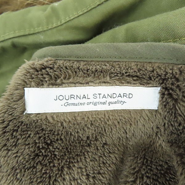 実際に弊社で買取させて頂いたJOURNAL STANDARD/ジャーナルスタンダード ライナー付き モッズコート アウター 18-020-600-2150-3-0 /Mの画像 3枚目