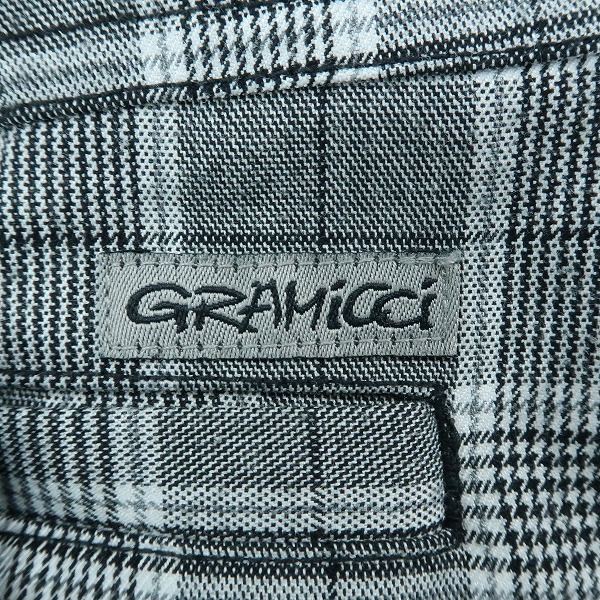 実際に弊社で買取させて頂いた(2)GRAMICCI/グラミチ BEAMS別注 チェック柄 ユーティリティパンツ グレー GMP-19F1183 /Mの画像 6枚目