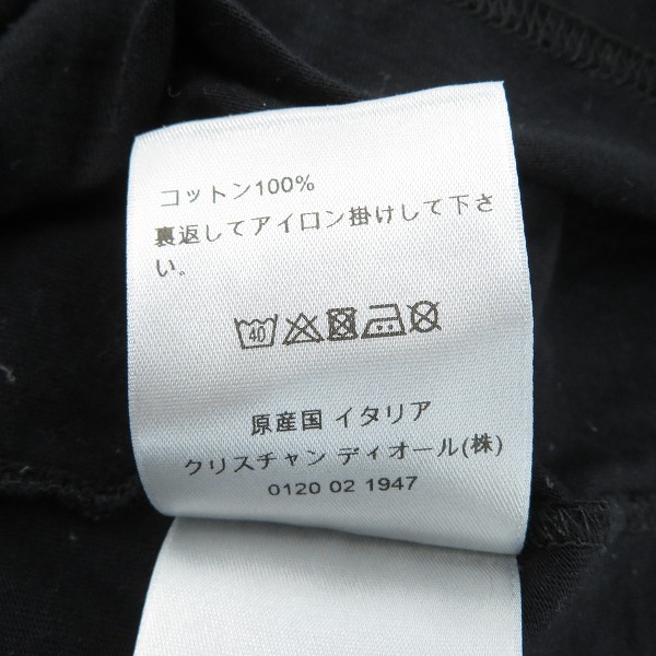 実際に弊社で買取させて頂いた【JPタグ】Christian Dior/クリスチャンディオール 17SS/NEWAVE/Tシャツ/733J603I8612/Lの画像 4枚目