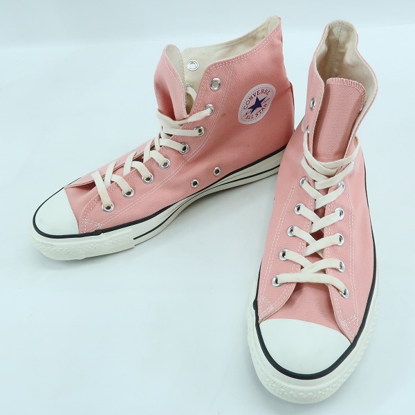 実際に弊社で買取させて頂いたCONVERSE/コンバース 日本製 ALL STAR/オールスター ハイカットスニーカー ピンク 4MH01/10.5