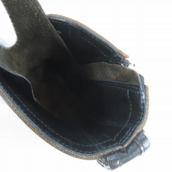 実際に弊社で買取させて頂いたBackbone/バックボーン レザーサイドジップ ブーツの画像 4枚目