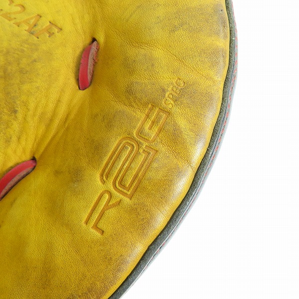 実際に弊社で買取させて頂いたRawlings/ローリングス HYPER TECH COLORS/ハイパーテックカラーズ 軟式 右投げ キャッチャーミット GR9HTC2AFの画像 5枚目