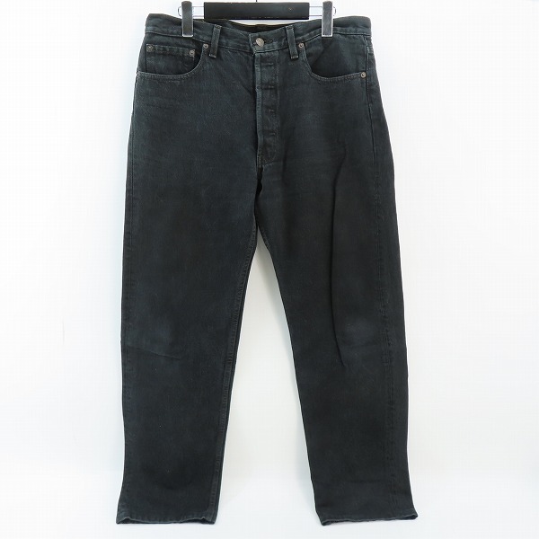 実際に弊社で買取させて頂いたLevi's/リーバイス 501 刻印552 ブラック デニムパンツ W34 L34
