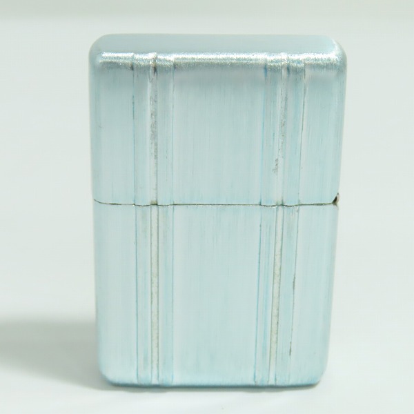 実際に弊社で買取させて頂いたZIPPO/ジッポー ZERO HALLIBURTON/ゼロハリバートン アタッシュケース 2-CB クリアブルー/02年製の画像 2枚目