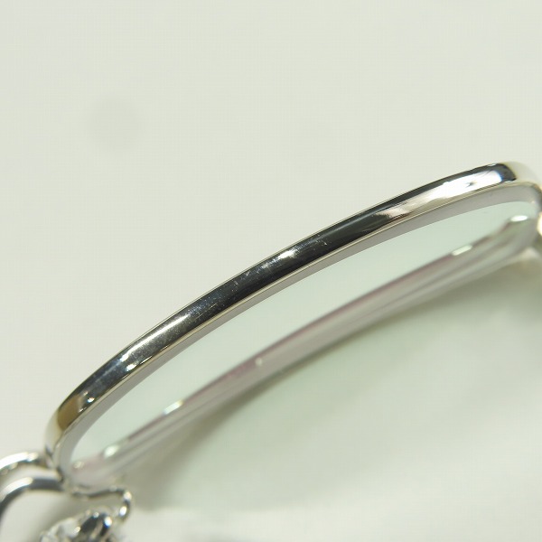 実際に弊社で買取させて頂いた999.9/フォーナインズ TITANIUM/チタン METAL FRAME/メタルフレーム 眼鏡/メガネフレーム S-120Tの画像 7枚目