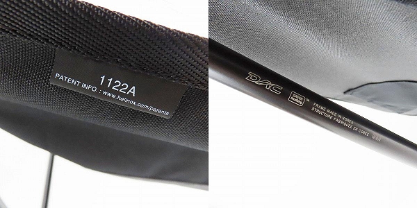 実際に弊社で買取させて頂いた【未使用】Helinox/ヘリノックス タクティカルチェア L ブラックの画像 5枚目