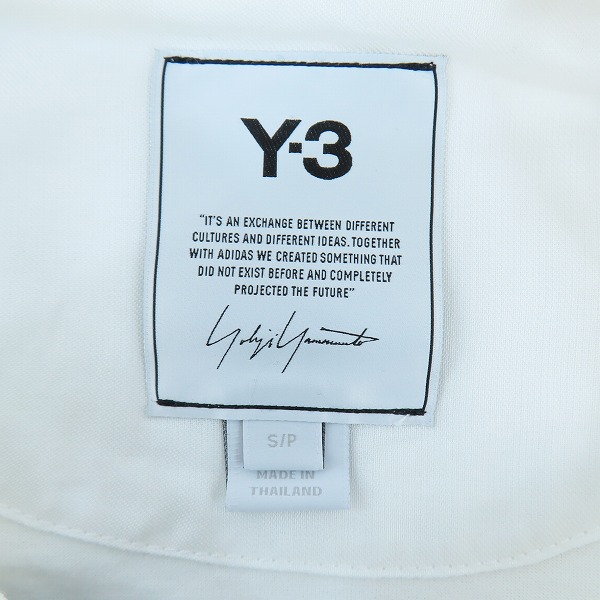 実際に弊社で買取させて頂いたY-3/ワイスリー アディダス×ヨウジヤマモト CLASSIC BACK LOGO SS TEE/ロゴTシャツ FN3349/Sの画像 2枚目