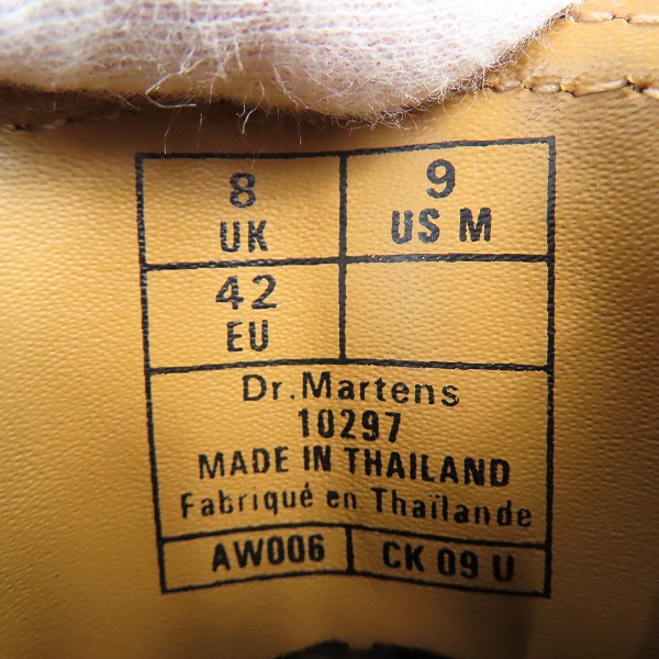 実際に弊社で買取させて頂いたDr.Martens/ドクターマーチン CHELSEA BOOT チェルシーブーツ 10297001/UK8の画像 5枚目