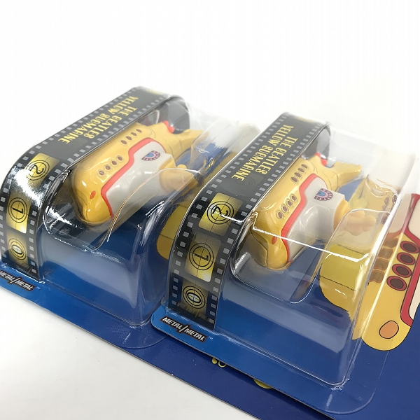 実際に弊社で買取させて頂いた【未開封】Hot Wheels/ホットウィール THE BEATLES/ビートルズ YELLOW SUBMARIN/イエローサブマリン 2点セットの画像 2枚目