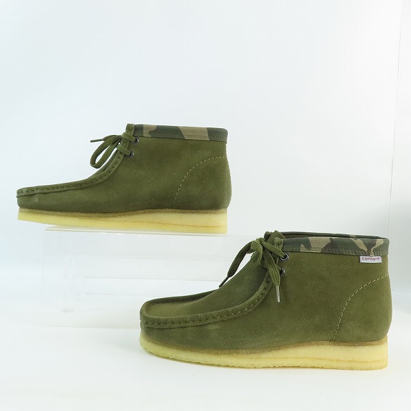 実際に弊社で買取させて頂いたCarhartt WIP×Clarks/カーハート×クラークス Wallabee Boot/ワラビーブーツ UK7の画像 3枚目