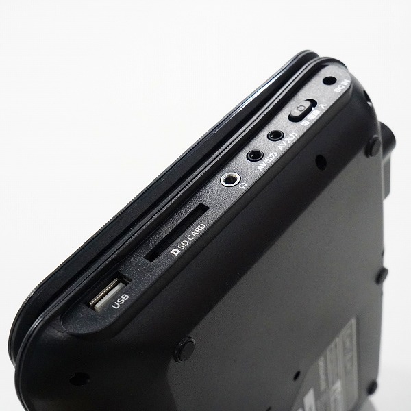 実際に弊社で買取させて頂いたGREEN HOUSE/グリーンハウス PDV-GD701 -BK 7型 ポータブル DVDプレーヤー 動作確認済みの画像 6枚目