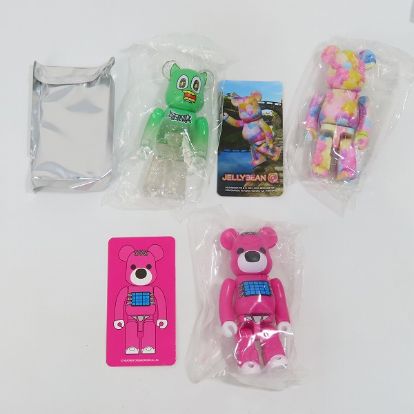 実際に弊社で買取させて頂いた【おまとめ9点/内袋未開封】MEDICOM TOY/メディコムトイ BE@RBRICK/ベアブリック 100％ シリーズ47の画像 3枚目