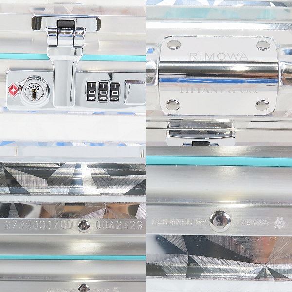 実際に弊社で買取させて頂いたRIMOWA×Tiffany&Co./リモワ×ティファニー ジュエリー ケースの画像 3枚目
