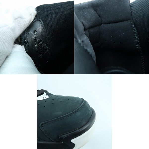 実際に弊社で買取させて頂いたLOUIS VUITTON/ルイヴィトン 22AW LVトレイナー2 スニーカー ブラック×ホワイト GO0252/8の画像 7枚目