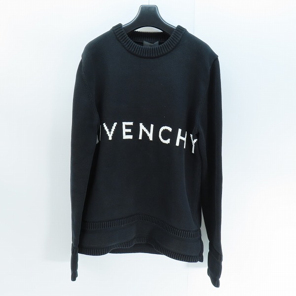 実際に弊社で買取させて頂いた【JPタグ】GIVENCHY/ジバンシー インターシャニット クルーネック セーター/BM90G9401M/M