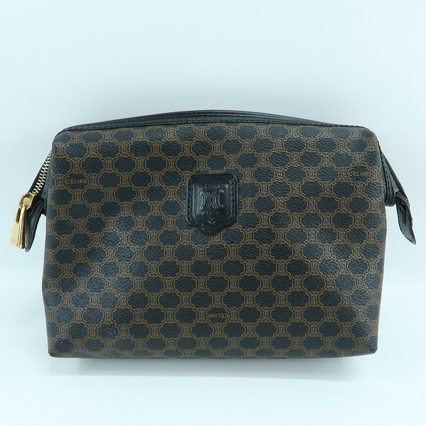 実際に弊社で買取させて頂いたCELINE/セリーヌ ロゴ マカダム柄 クラッチバッグ/ポーチ