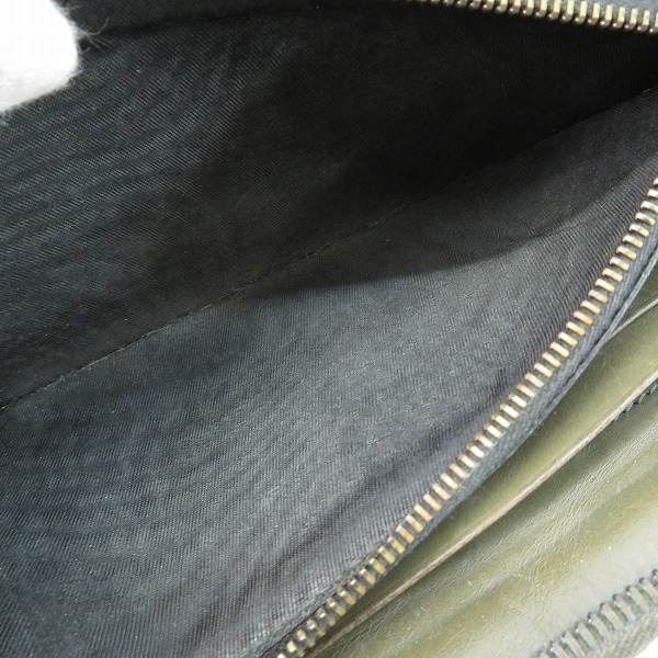実際に弊社で買取させて頂いた【難あり】BOTTEGA VENETA/ボッテガヴェネタ イントレチャート ラウンドファスナー 長財布の画像 6枚目