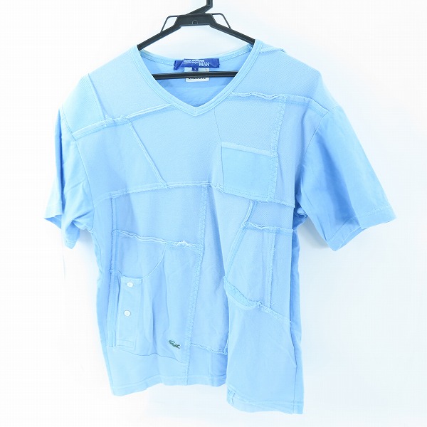 実際に弊社で買取させて頂いたJUNYA WATANABE MAN×LACOSTE/ジュンヤワタナベマン×ラコステ 半袖 Tシャツ AD2006 WR-T018/S